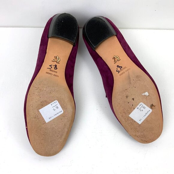 VC Signature 'Nancy' Tassel Loafer In Plumberry Sz 8.5M - Picture 12 of 16